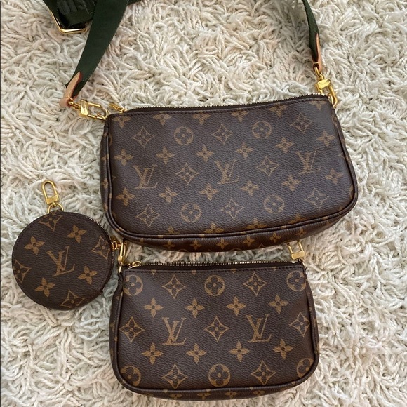 ‼️SOLD‼️LV multi pochette in khaki - Picture 10 of 16